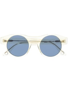 Monocle Eyewear солнцезащитные очки в круглой прозрачной оправе