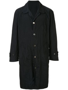 Blueflag + Kiminori Morishita single-breasted fitted coat