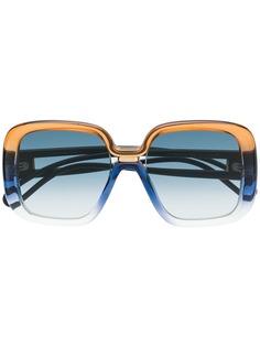 Givenchy Eyewear солнцезащитные очки в массивной квадратной оправе