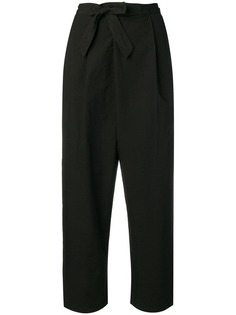 Transit belted tapered trousers