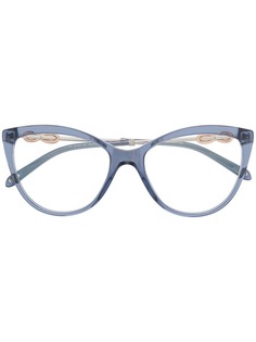 Tiffany & Co Eyewear очки в оправе кошачий глаз