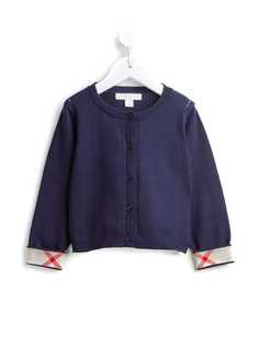 Burberry Kids кардиган House Check t