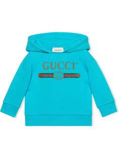 Gucci Kids толстовка с логотипом Gucci