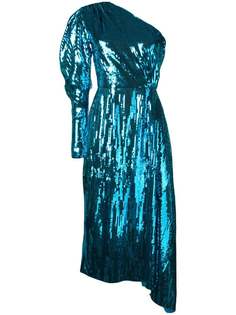 16Arlington асимметричное платье с пайетками