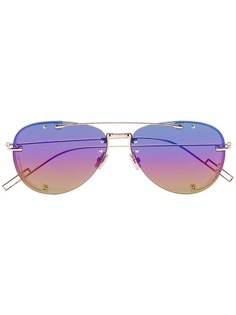 Dior Eyewear солнцезащитные очки Chroma1 в металлической оправе