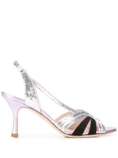 Gia Couture фактурные босоножки
