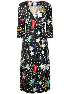 Ultràchic Paradise printed wrap dress