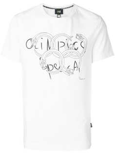 Cavalli Class graphic print T-shirt