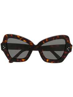 Celine Eyewear солнцезащитные очки в оправе бабочка
