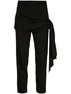 Hellessy front panel cropped trousers