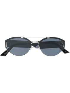 Dior Eyewear солнцезащитные очки в овальной оправе
