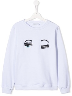 Chiara Ferragni Kids Flirting sweatshirt