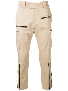 Christian Pellizzari укороченные брюки с карманами