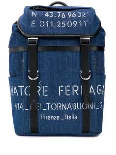 Salvatore Ferragamo джинсовый рюкзак