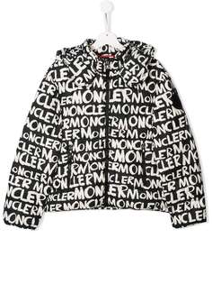 Moncler Kids пуховая куртка с логотипом