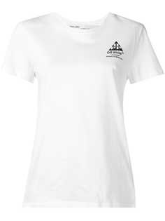 Off-White футболка с логотипом