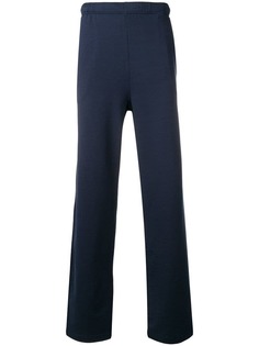 Kenzo спортивные брюки прямого кроя