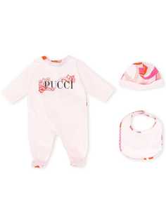 Emilio Pucci Junior комплект для новорожденного из трех предметов