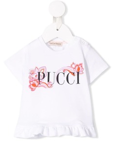 Emilio Pucci Junior футболка с логотипом