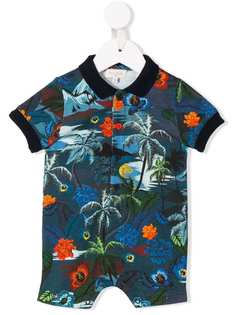 Paul Smith Junior tropical print romper