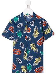 Kenzo Kids рубашка с короткими рукавами