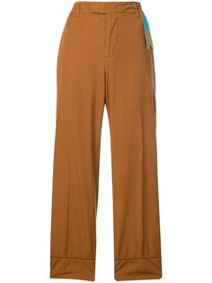 The Gigi cropped wide-leg trousers