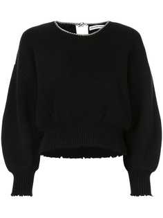 Alexander Wang джемпер с цепочным декором