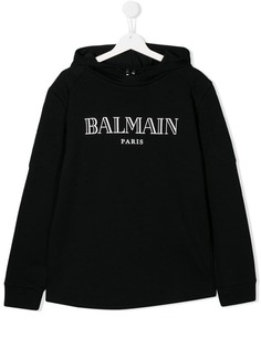 Balmain Kids худи с логотипом