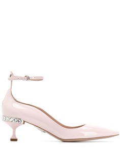 Miu Miu crystal embellished pumps