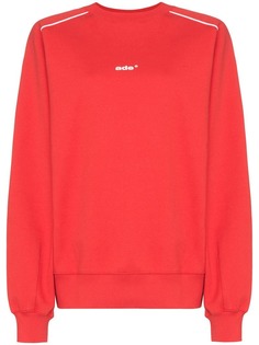Ader Error Oversized contrast piping sweatshirt