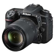 Зеркальный фотоаппарат NIKON D7500 kit ( 18-140mm f/3.5-5.6G VR), черный