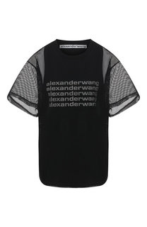 Футболка в сетку Alexander Wang