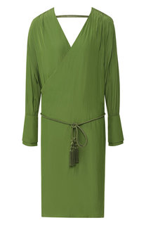 Платье с поясом Lanvin