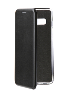 Аксессуар Чехол для Samsung Galaxy S10 Plus Innovation Book Silicone Magnetic Black 14654
