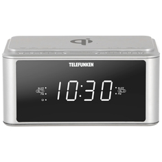 Радио-часы Telefunken TF-1595U Silver TF-1595U Silver