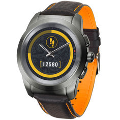 Смарт-часы MyKronoz ZeTime Regular Premium Br.Titan.BlackCarbonOrange