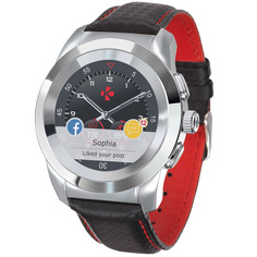 Смарт-часы MyKronoz ZeTime Petite Premium Pol.Silver Black Carbon Red
