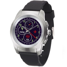 Смарт-часы MyKronoz ZeTime Petite Original Br.Silver Black Silic.Flat