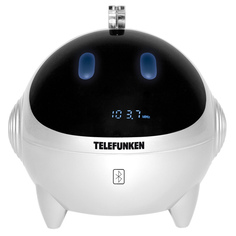 Радио-часы Telefunken TF-1634UB White/Blue
