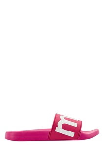 Пантолеты цвета фуксия с логотипом Isabel Marant