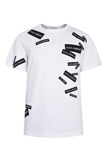 Белая футболка Dolce&Gabbana Children