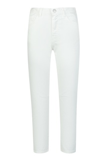 Белые джинсы-скинни Il Gufo