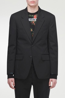 Черный однобортный пиджак Maison Margiela