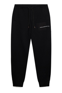 Черные спортивные брюки с принтом Marcelo Burlon County Of Milan