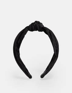 Бархатный обруч для волос Stradivarius