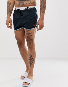 Черные шорты для плавания с поясом Ellesse Nasello - Черный