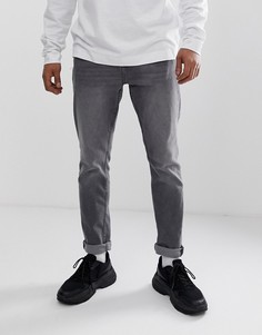 Серые джинсы слим Pull&Bear - Серый