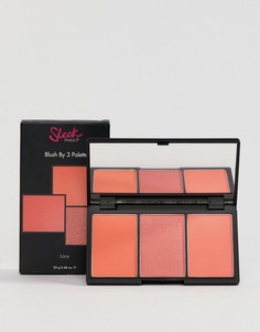 Палитра из 3 румян Sleek MakeUP - Розовый