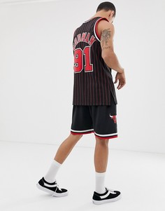 Черные шорты Mitchell & Ness Chicago Bulls Swingman - Черный