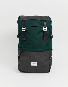 Зеленый рюкзак Sandqvist Harald - Зеленый